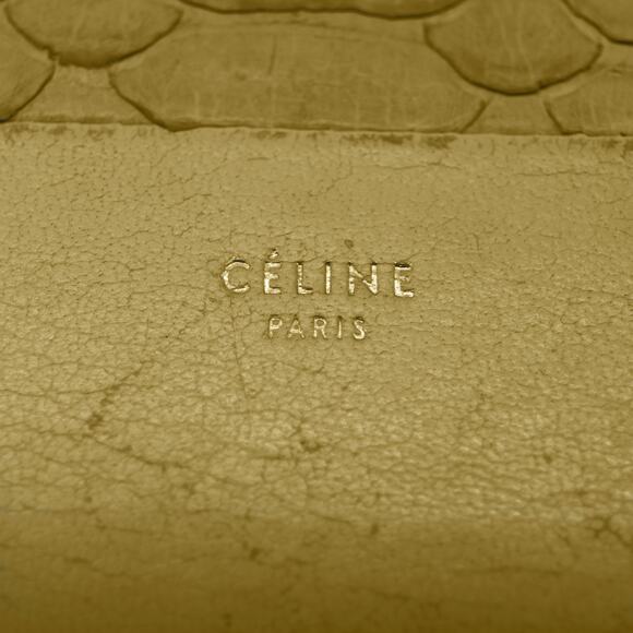 🔴 Celine Multifunction Zip Wallet - Cream Python - Picture 5 of 9